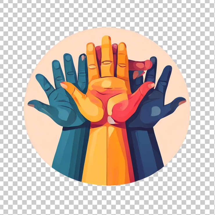PSD feliz día mundial de la amistad