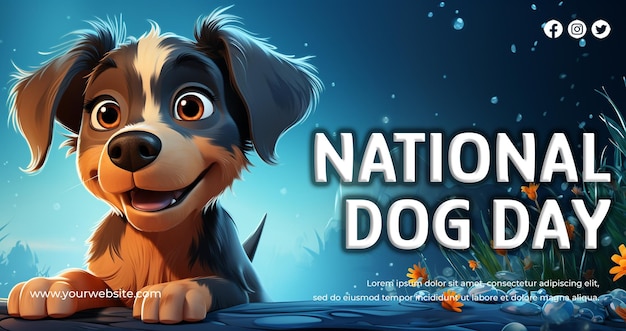 Feliz Dia Nacional do Cão Cartaz