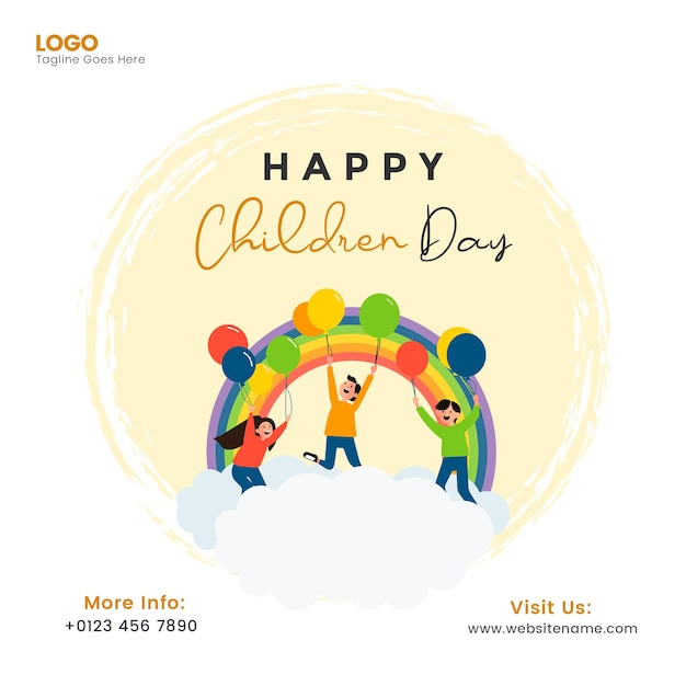 Feliz día del niño en las redes sociales