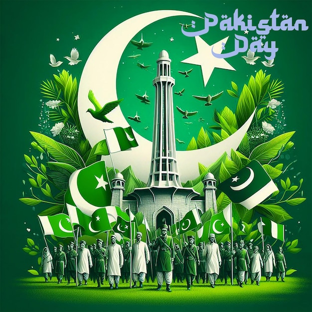 Feliz día de pakistán