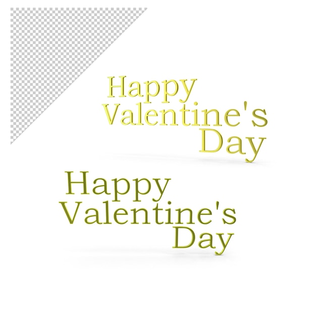 Feliz día de San Valentín PNG