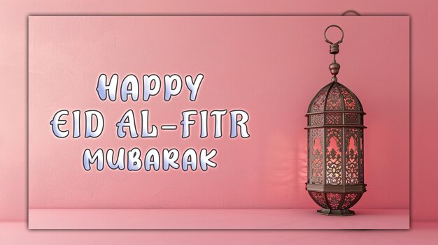 Feliz eid al-fitr eid mubarak