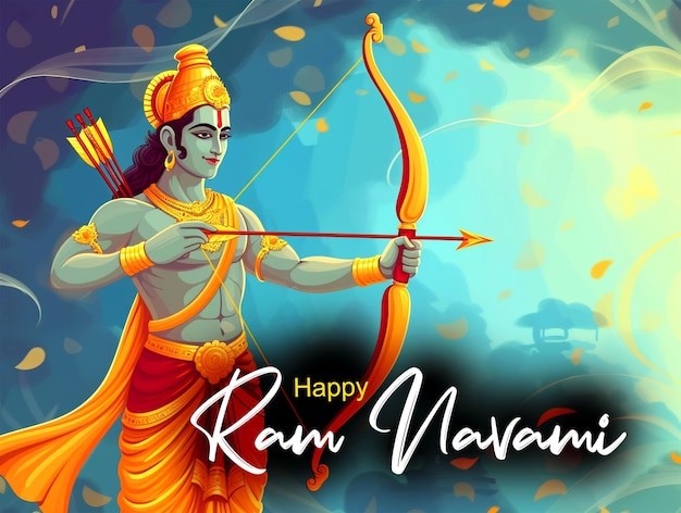 PSD feliz fiesta de ram navami