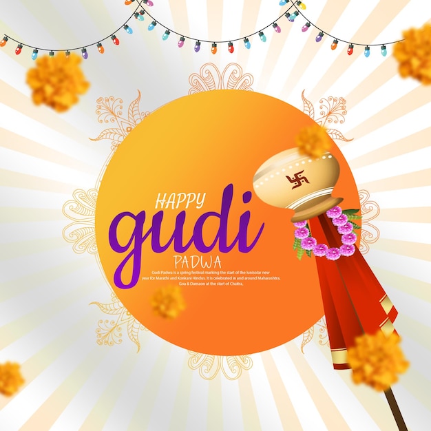 Feliz Gudi Padwa Uma celebração de novos começos