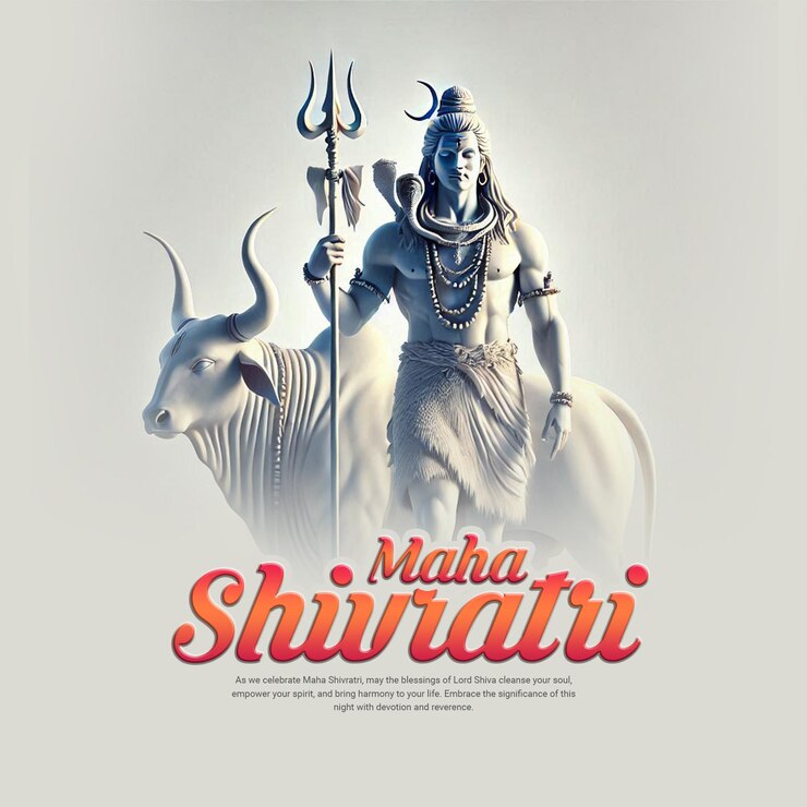 Feliz Maha Shivratri el Señor Shiva con Har Har Mahadeva en las redes sociales