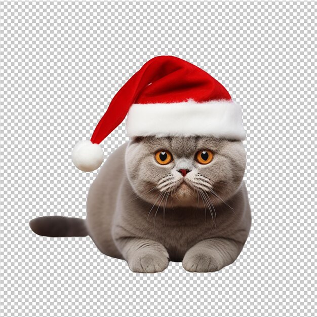 PSD feliz natal, cão e gato.