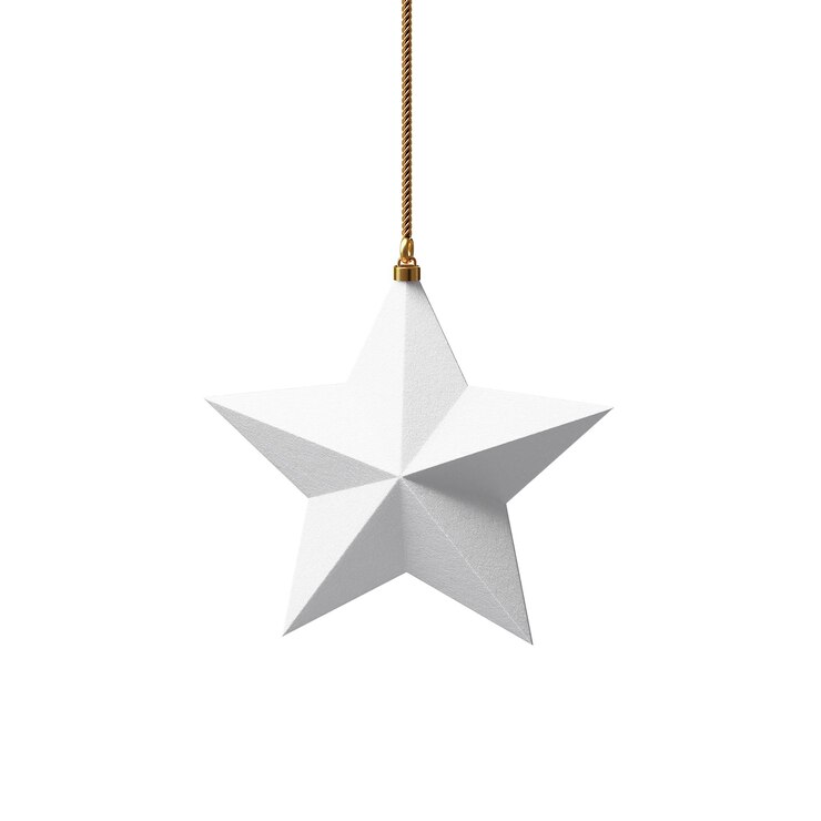 PSD feliz natal vários ornamentos para decorar a árvore renderização 3d