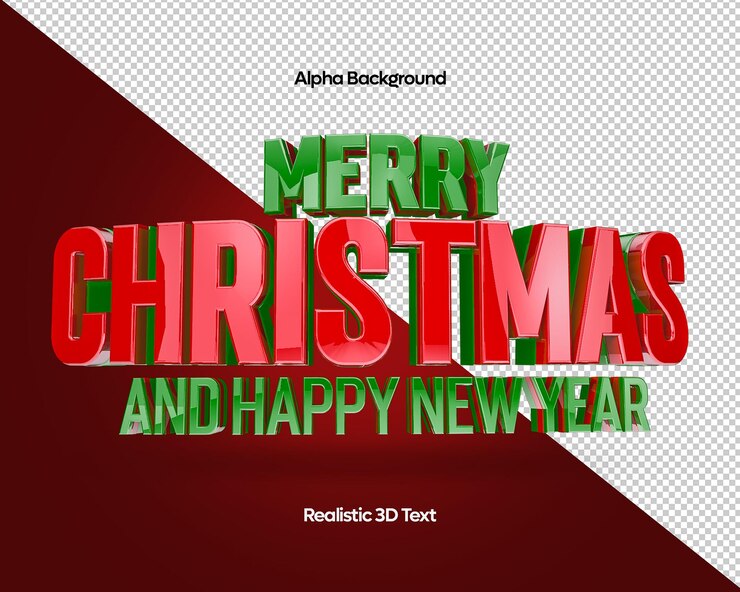 PSD feliz navidad y feliz año nuevo
