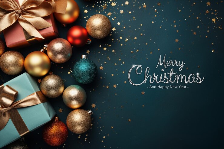 PSD feliz navidad y feliz año nuevo