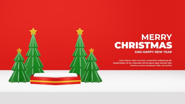 Feliz Navidad y feliz fondo con texto dorado brillante y caja de regalo sobre fondo negro