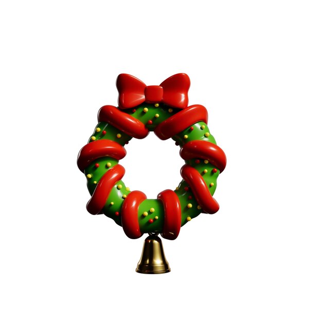 Feliz Navidad Ilustración 3D