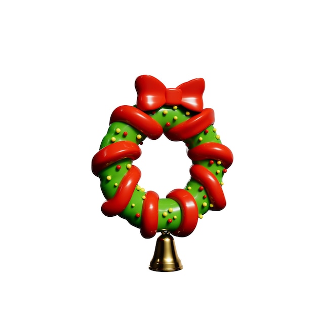 Feliz Navidad Ilustración 3D