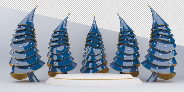 Feliz Navidad y próspero año nuevo, Mostrar renderizado 3d