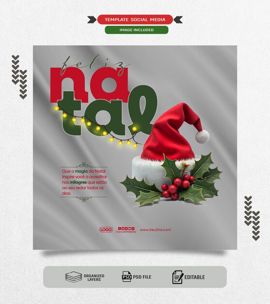 Feliz Navidad para usted TEMPLATE