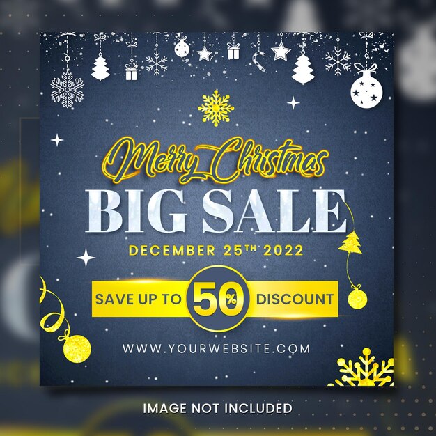 ¡Feliz Navidad y venta de pancartas!