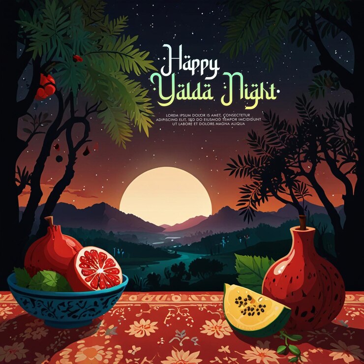 PSD feliz noche de yalda