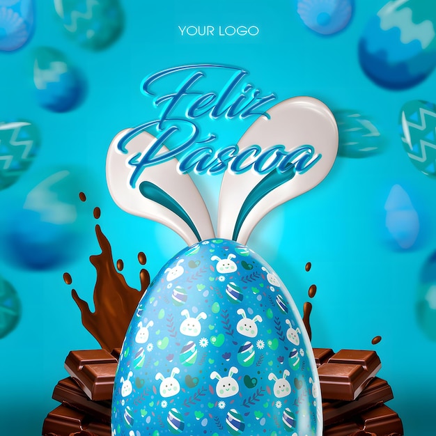 PSD feliz pascua en las redes sociales