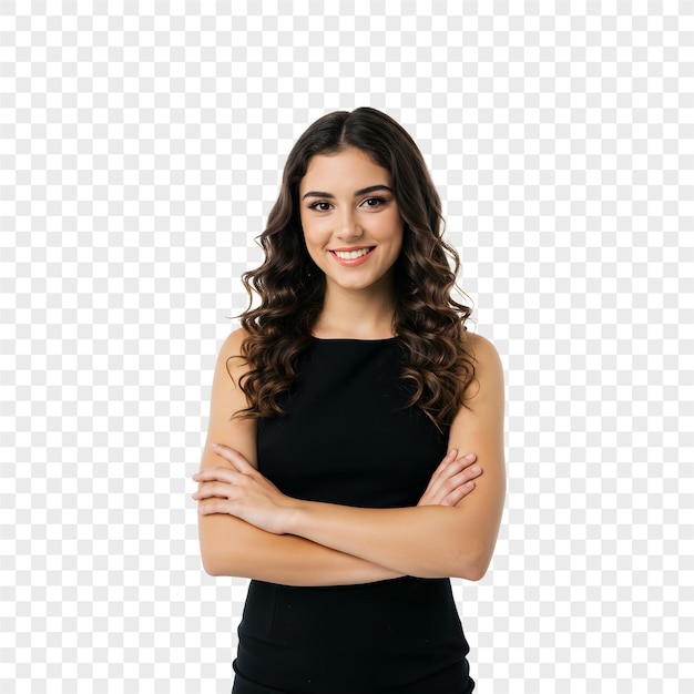 Une femme d'affaires confiante
