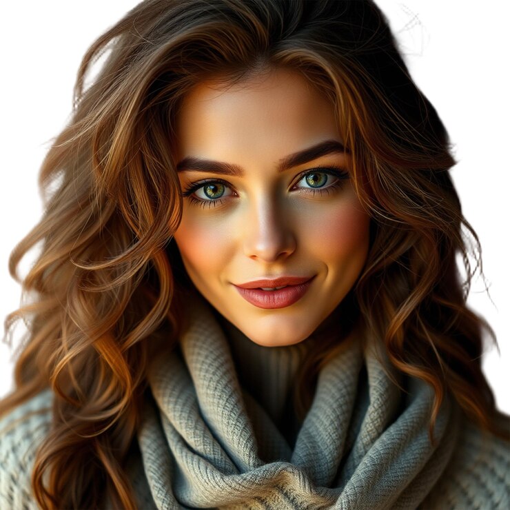 PSD une femme belle.