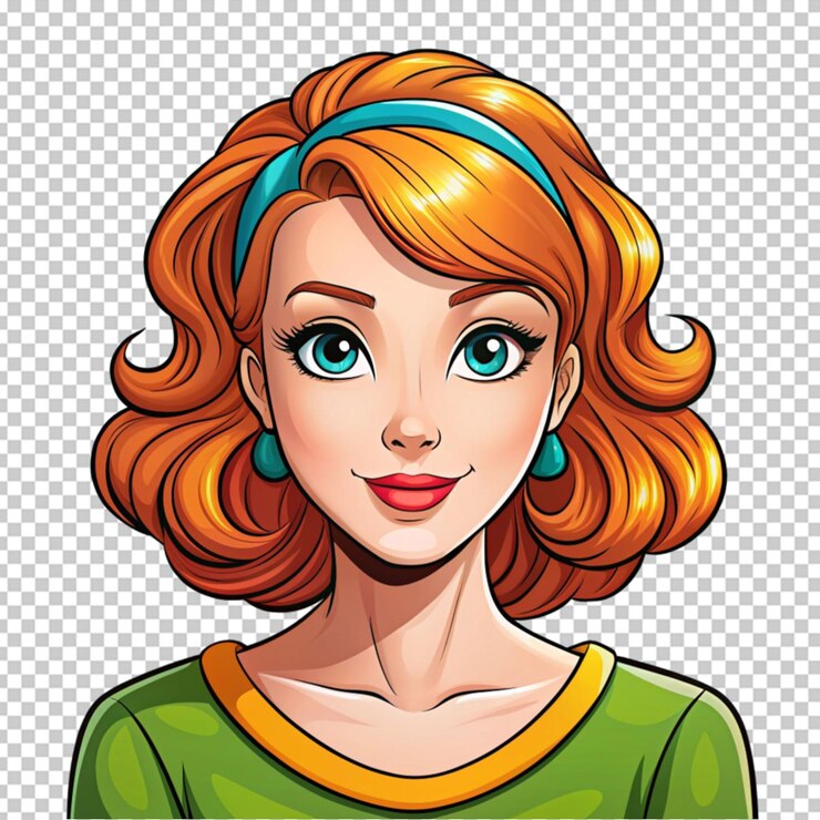 PSD des femmes de dessins animés
