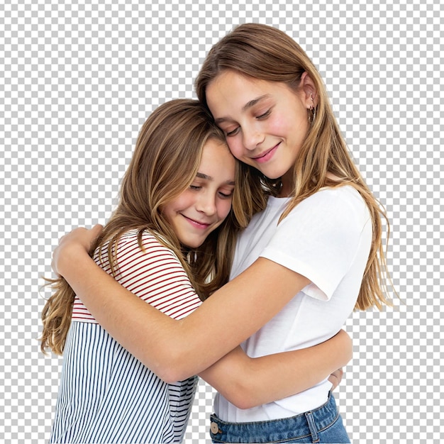 Des femmes qui s'embrassent