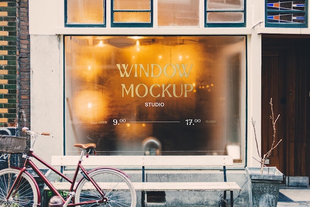 Fenster Mockup anmelden