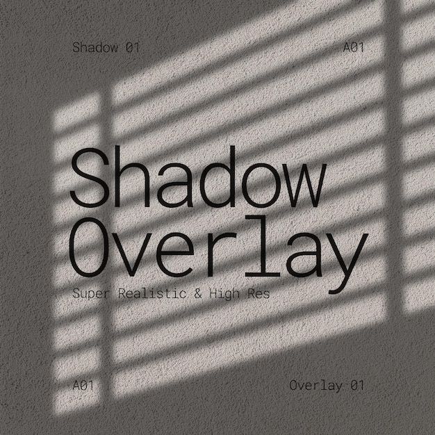 Fenster-Schatten-Overlay-Effekt Wand Textur Hintergrund