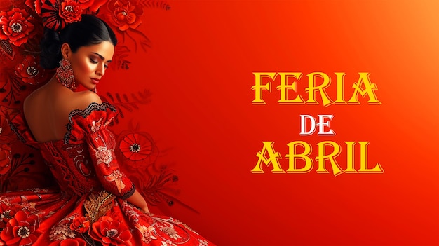 PSD feria de abril es una fiesta tradicional en sevilla.