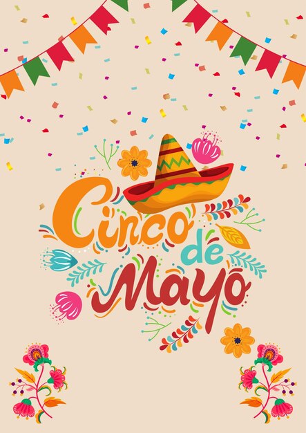 PSD feriado mexicano de cinco de mayo