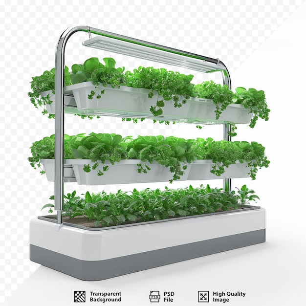 PSD ferme hydroponique concept d'aliments pour la santé