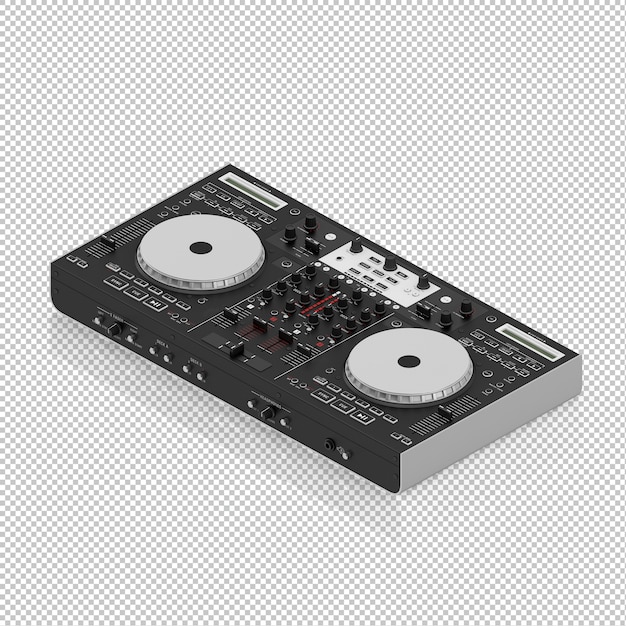 Ferramenta de DJ isométrica