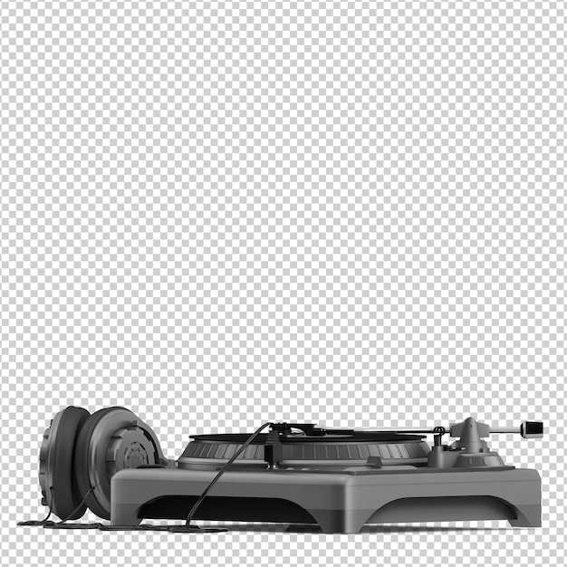 Ferramenta de DJ isométrica