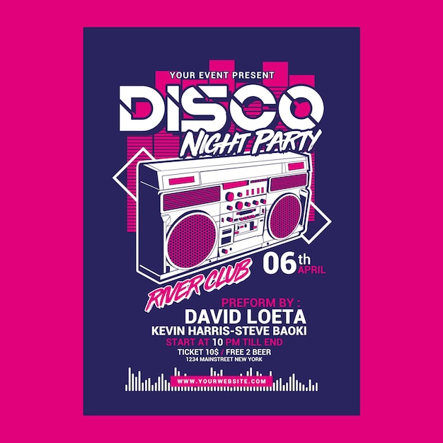 PSD festa noturna disco 1