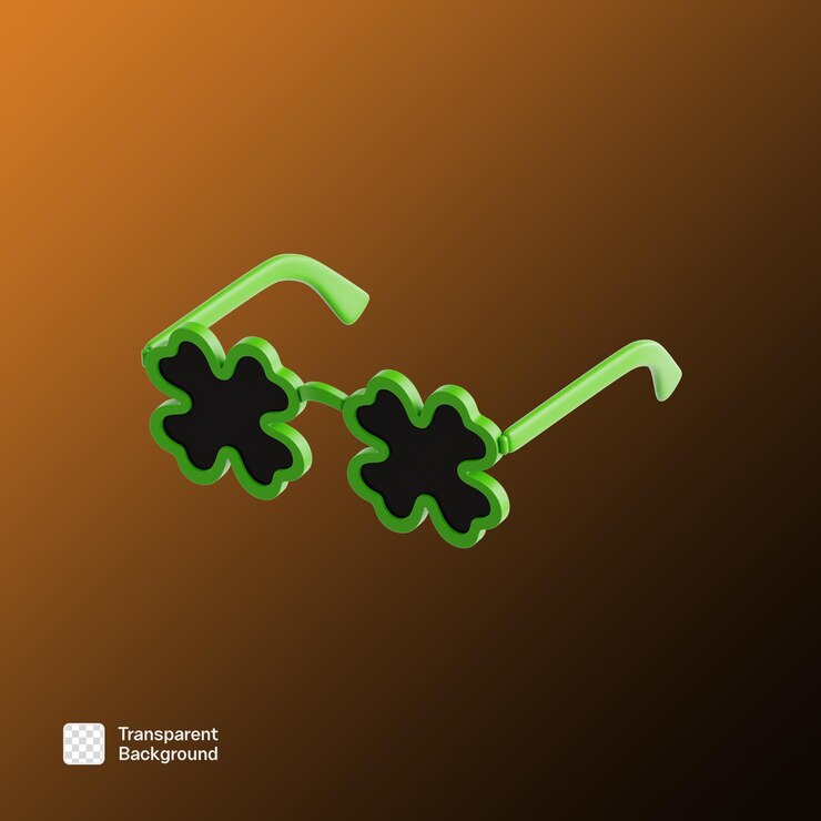 PSD festival del día de san patricio ilustración en 3d plantilla png