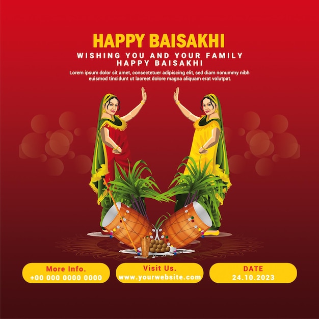 El festival indio del feliz baisakhi