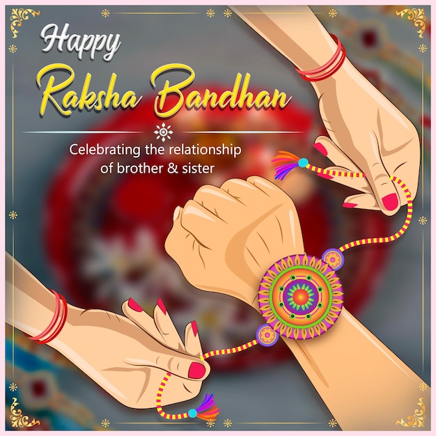 PSD festival raksha bandhan