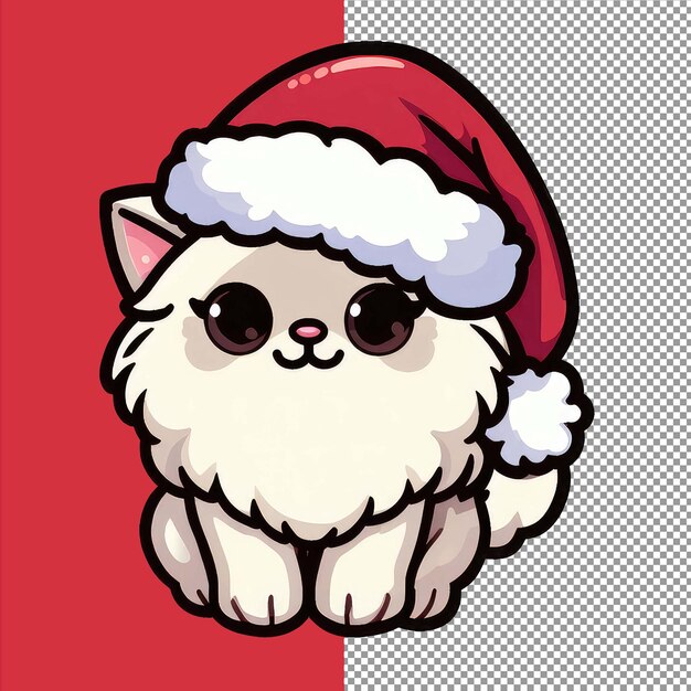 PSD festive furry friend png