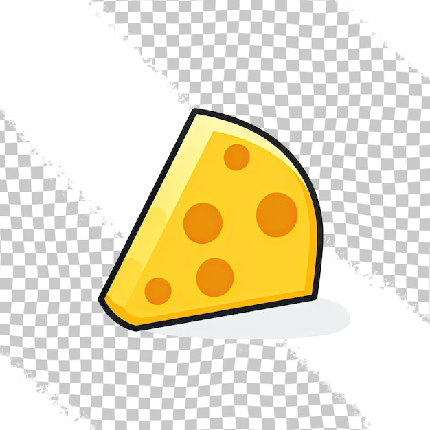 PSD festkäse-symbol cheddar-käse-stück-illustration isoliert auf transparenten französischen käse-glyphen-stil-design für web und app eps 10 isoliert auf transparenten hintergrund