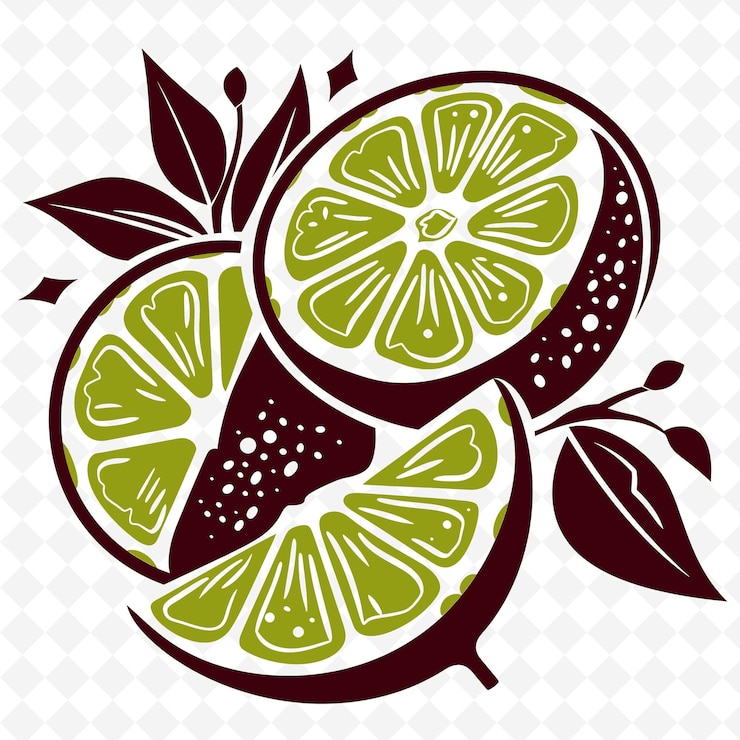 PSD festliche pomelo-frucht mit pop-art pomelo mit hellen und bol png-inspirierten mond-ikonen-designs