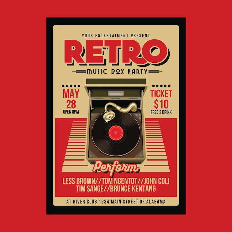 PSD fête de la boîte à musique rétro 2