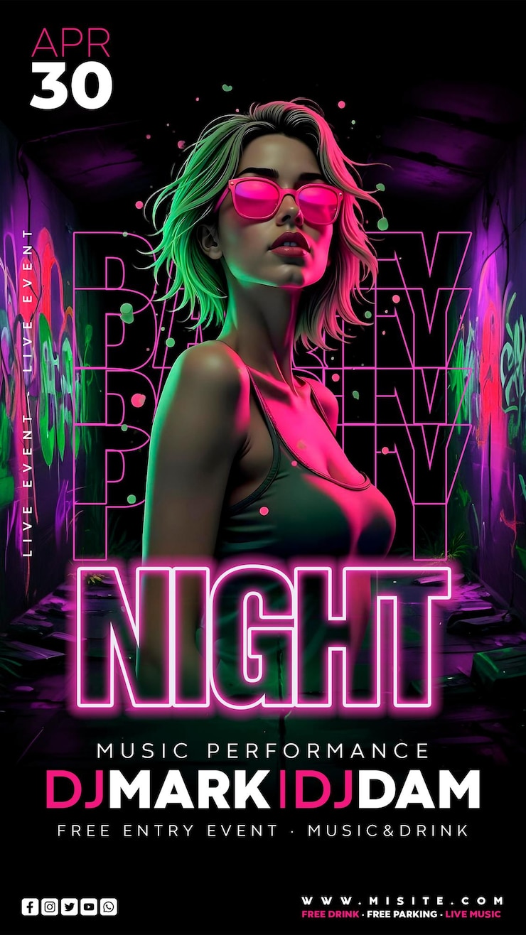 PSD la fête des flyers