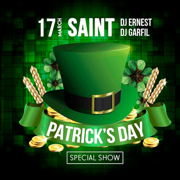 Fête de la Saint-Patrick avec un spectacle spécial