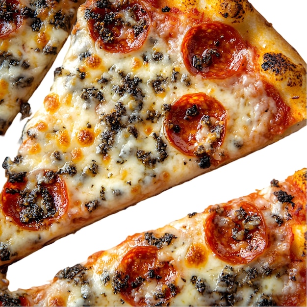 Fetta di pizza al pepperoni