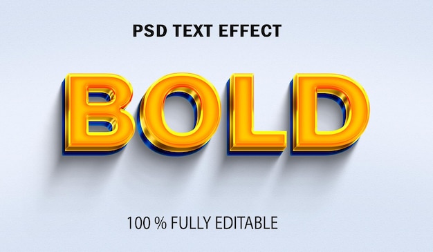 Fettdruck-Text-Stil-Effekt
