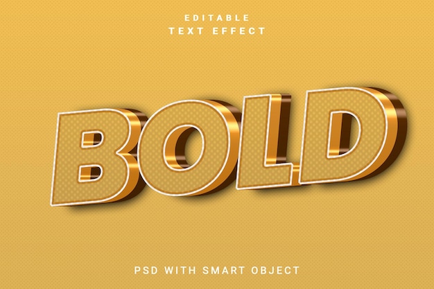 Fetter 3D-Texteffekt
