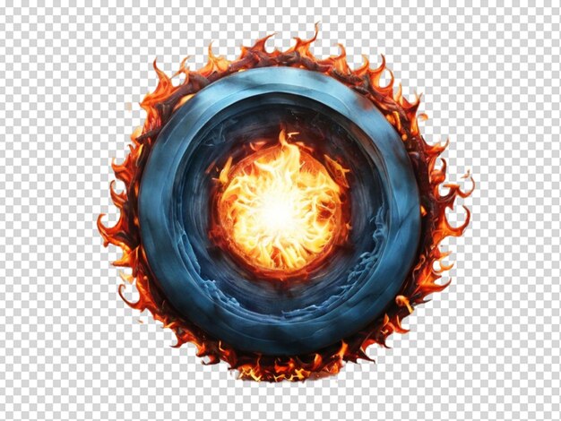 PSD le feu du cercle png