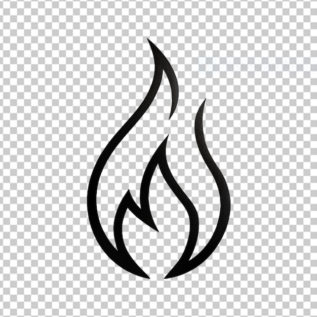 Feuerflamme im umriss png