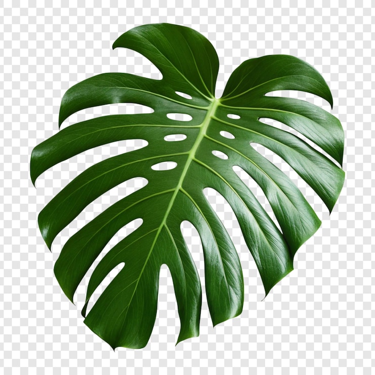 PSD feuille de monstera deliciosa