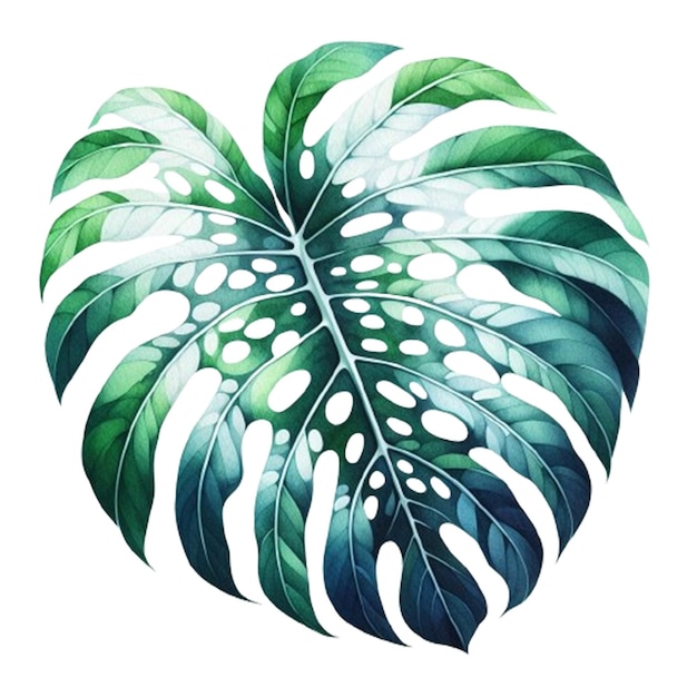 La Feuille De Monstera Tropical (psd)