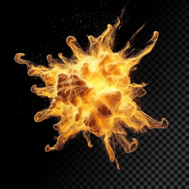 Feurige Explosion